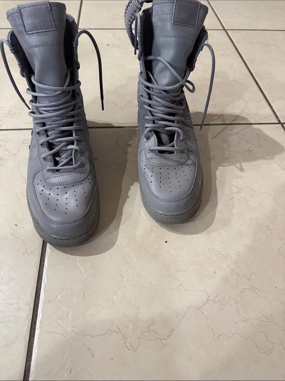 Nike Men’s Tactical Sneakers — Gray